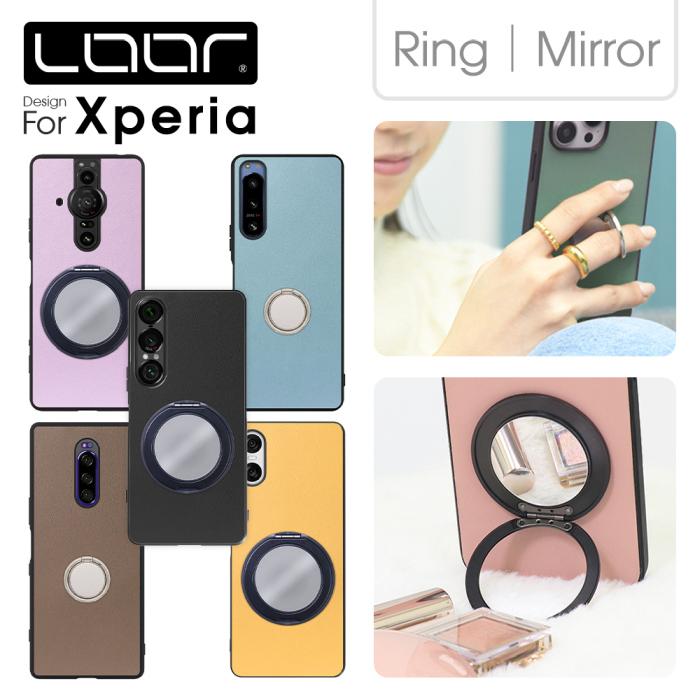 Xperia 1 VII VI 10 VII VI 5V 10V 1V 5IV 10IV 1IV AceIII PRO I 5 III Ace II 1 5 10 V III Lite 5 II ケース スマホケース スマホリング リング ミラー | LooCo