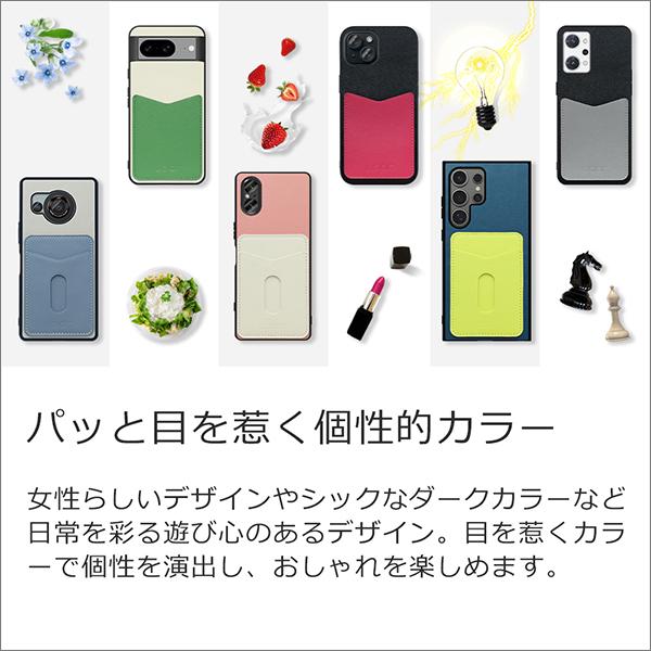 Galaxy S24 S23 FE A54 S23 Ultra A53 M23 S22 S21 Ultra + A32 A51 5G Note 20 10 S20 S10 S9 + ハードケース A7 シンプル カードポケット｜looco-shop｜02