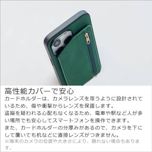 Xperia 1 VII VI 10 VI 5V 10V 1V 5IV 10IV 1IV AceIII 5 III Ace II 1 5 10 V III Lite 5 II ケース ショルダー 背面 カバー ケース カード収納 縦 ポケット | LooCo | 03