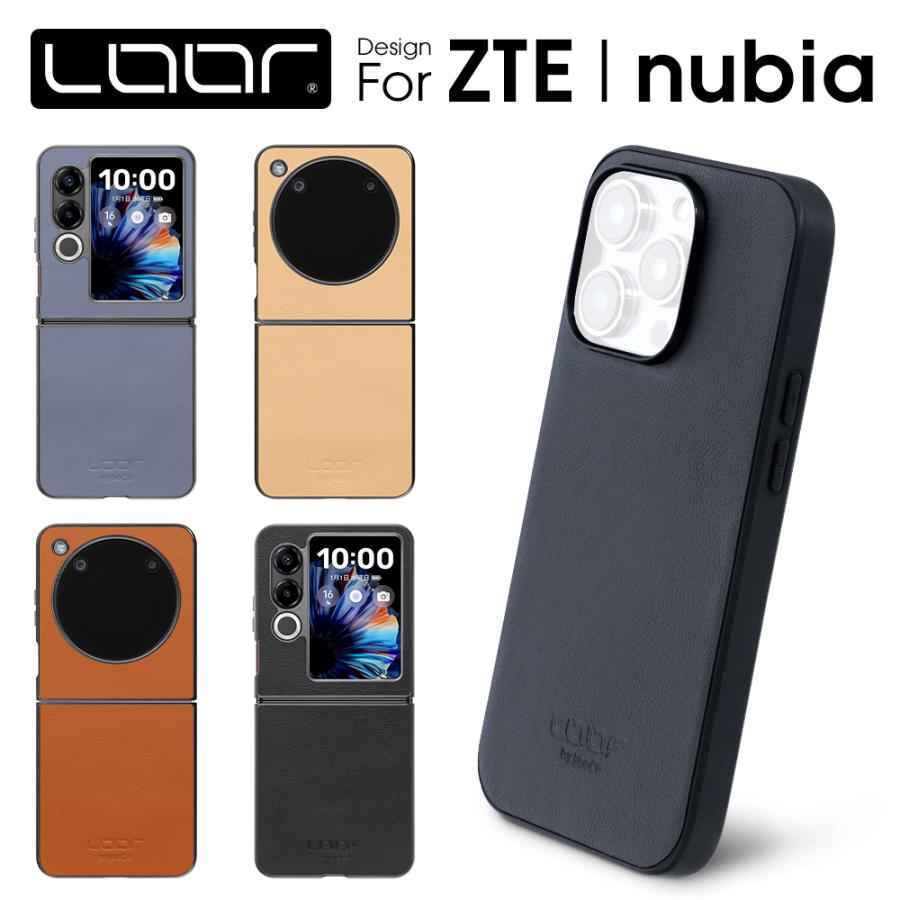 LooCo ZTE ケース カバー nubia Flip 2 Libero Flip nubia Flip 5G