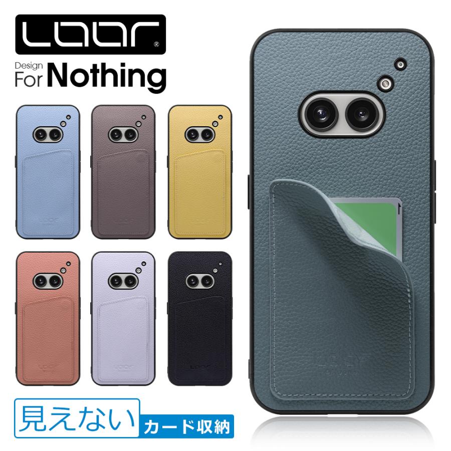 LooCo INVISIBLE CARD CASE-SHELL Nothing Phone (4a) (3a) (2a