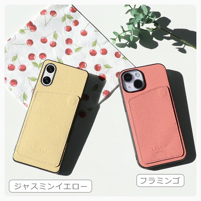 INVISIBLE CARD CASE-SHELL Xperia 10 VIII VII VI 10 V Fun Edition Xperia 5 V 1 IV 1 III 1 Professional Edition ケース カバー スマホケース カード収納 | LooCo | 15