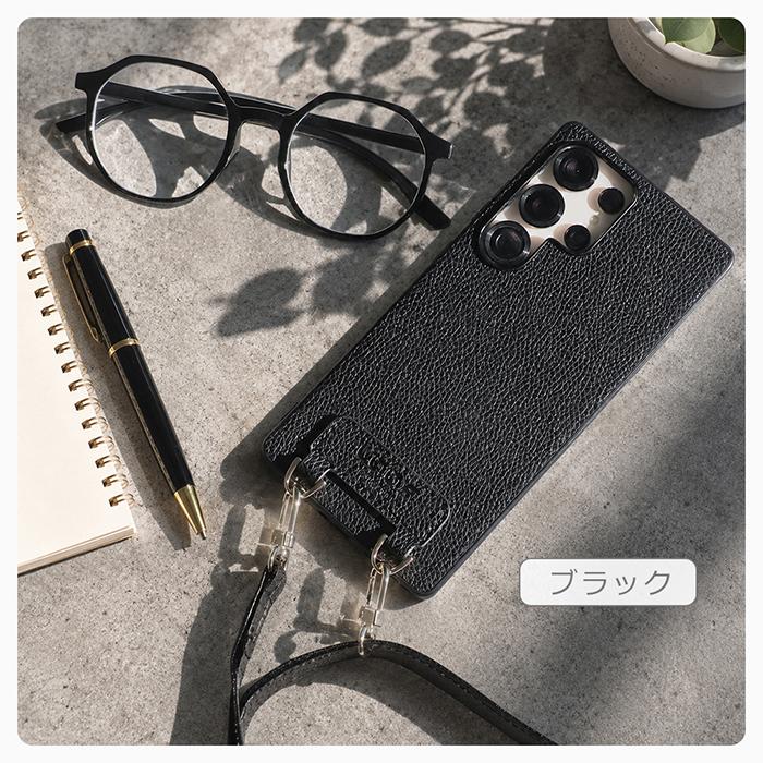 LUXURY-SHELL SHOULDER motorola moto g06 g05 edge 60 60s 50 50s pro moto g64 g64y g24 edge 40 neo edge40 ケース moto g52j 5G スマホショルダー 本革 | LooCo | 11