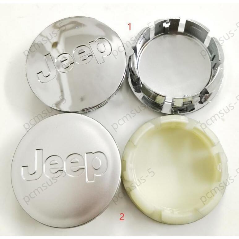 ジープ Jeep ホイール ハブ キャップ センター キャップ 外径56mm ホイールセンターキャップ 4個セット