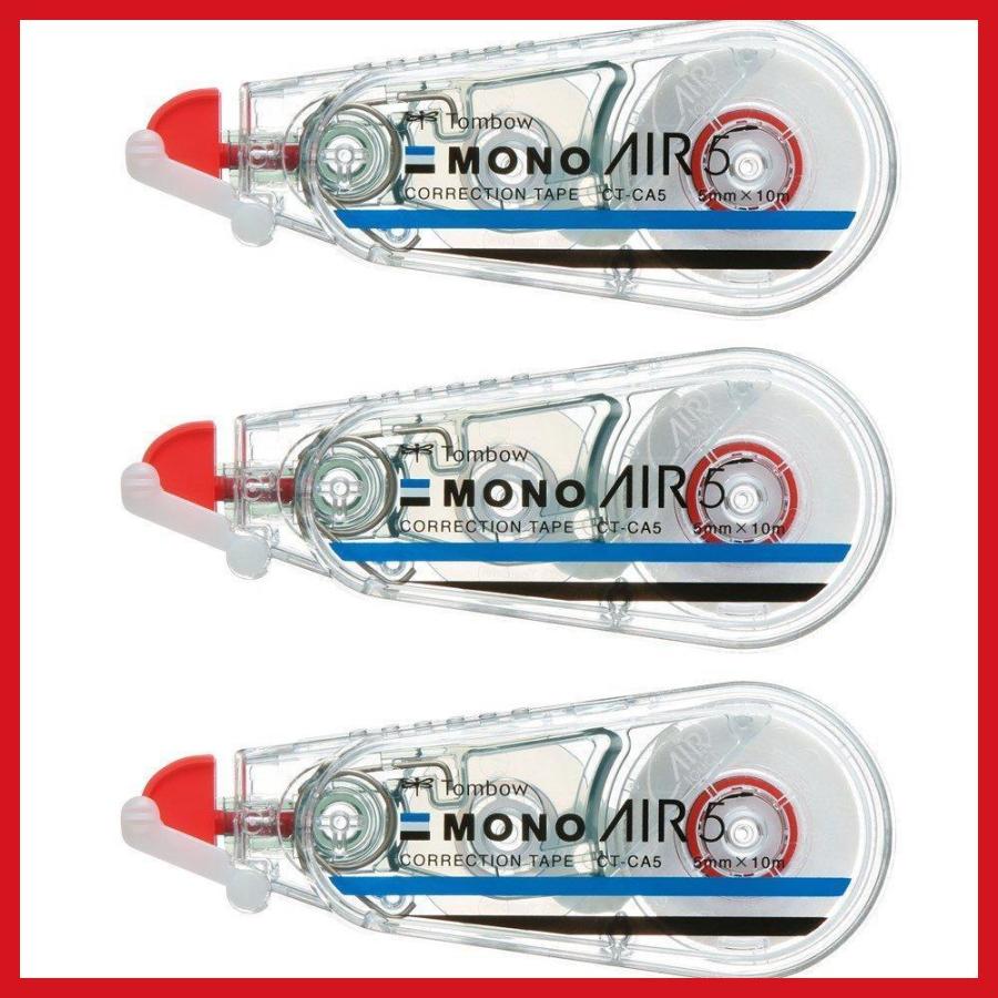 トンボ鉛筆 修正テープ Mono モノエアー 5mm 3個 Kpb 325 Majesticxpress Com