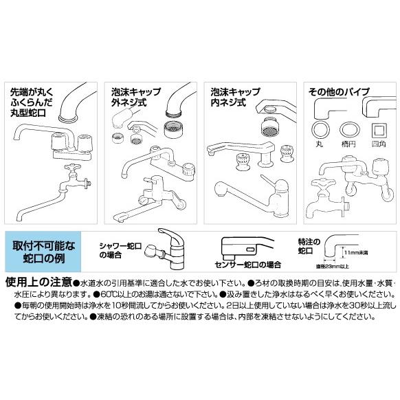 ガイヤの水取り付け用中古
