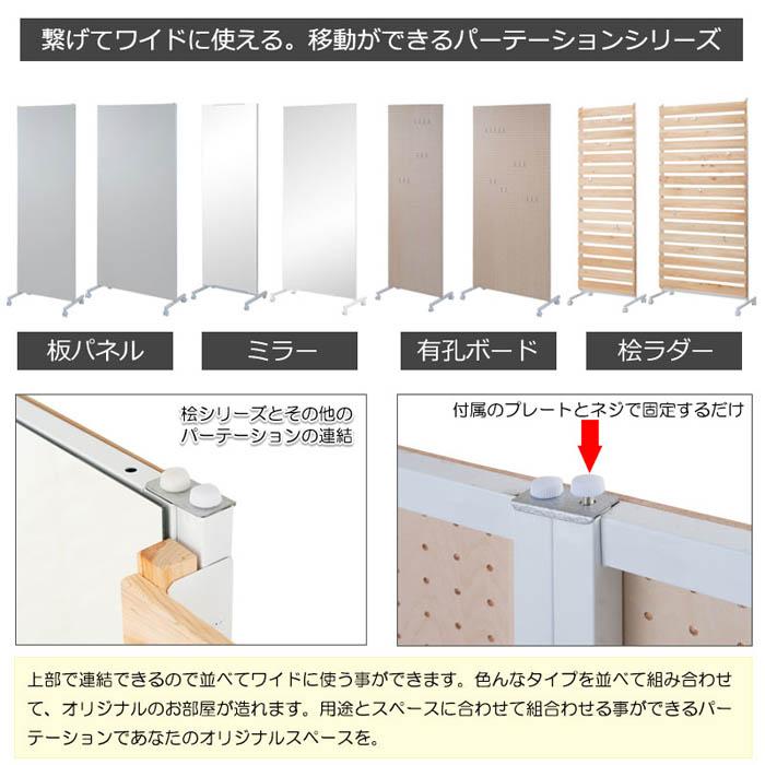 パーテーション 幅90cm キャスター付き パーティション ウォール