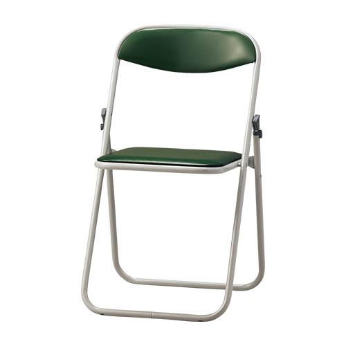 法人限定 パイプ椅子 1脚 ビニールシート 折りたたみチェア 折りたたみ