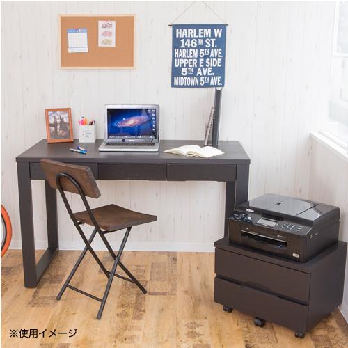 デスク 幅150×奥行45cm 平机 木製デスク 収納付きデスク 引き出し付