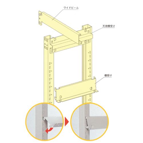 スチールラック 幅1200×奥行600×高さ1500mm 5段 耐荷重200kg/段 中軽量ラック スチール棚 オープンラック 業務用 収納棚 中軽量棚 2LS-5460-5R 【菊】