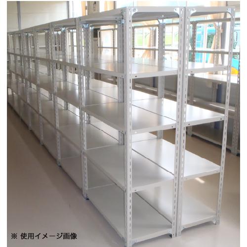 スチールラック 幅1500×奥行450×高さ1500mm 5段 耐荷重120kg/段 スチールラック 幅1500×奥行450×高さ1500mm 5段 耐荷重120kg/段
