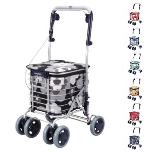 シルバーカー 座面付き ショッピングカート 押し車 くるま カート