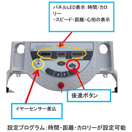 低速電動ウォーカー 前進 後進 家庭用 リハビリ ダイエット 室内 トレーニング トレーニング器具 フィットネス エクササイズ DK-208_2
