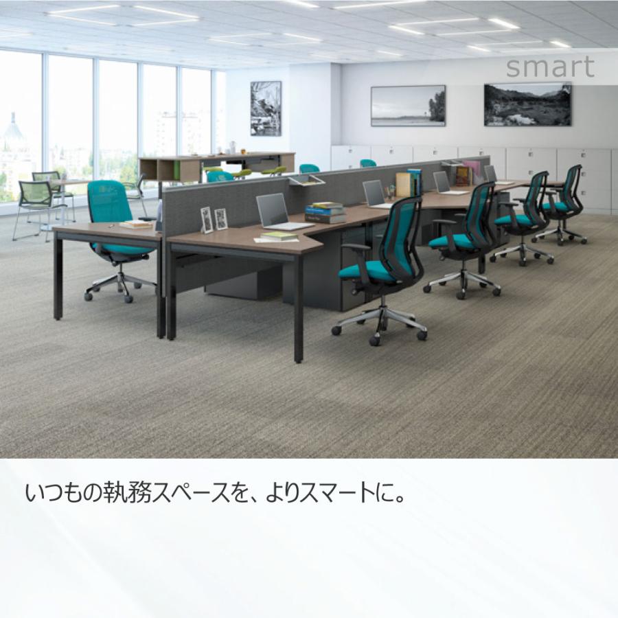 シルフィー オカムラ 固定肘 ハイチェア ローバック クッションタイプ ホワイトボディ ホワイト脚 オフィスチェア デスクチェア 昇降デスク用椅子 岡村 C643JW_15