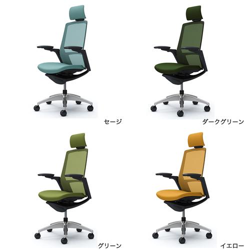 オカムラ フィノラ Finora オフィスチェア エクストラハイバック 座クッションタイプ アジャストアーム デスクチェア オフィス家具 在宅ワーク PCチェア C78CAR_16