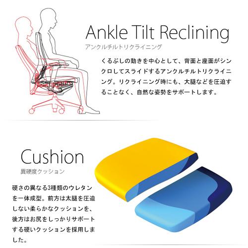 コーラル チェア オカムラ 肘なしチェア ハイバックチェア 布張りチェア オフィスチェア デスクチェア オフィス家具 会社 椅子 カラフル 日本製 国産 CQ37MR-FSの画像