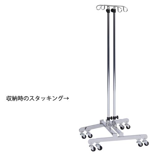 法人送料無料 点滴棒 点滴スタンド キャスター付き 点滴 注射 病院 介護 施設 医療 高さ調節 伸縮式 入院 看護 医療機器 病院 スタンド ガードル 国産 TB-44_1