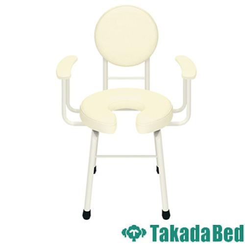 法人送料無料 産褥椅子 円座 産婦用 妊婦用 椅子 イス U字 チェアー