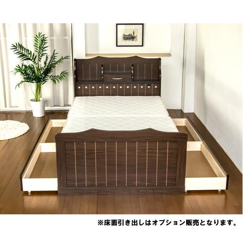 姫系シングルベットマットレス付（決まりました！) 友澤木工 ベッド シングル マットレス付き シングルベッド おしゃれ 姫