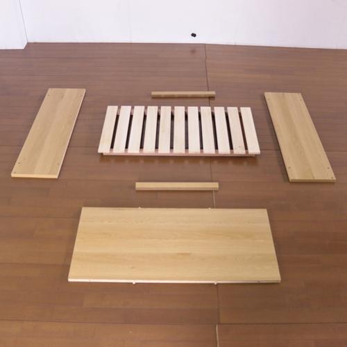 友澤木工 マルチすのこボックス 4個セット すのこベッド 収納 ベッド