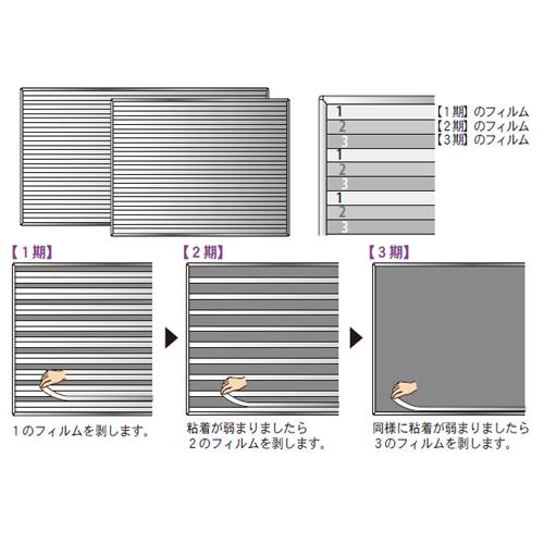 掲示板 180 粘着シート コルク 掲示パネル KE36C｜lookit｜02