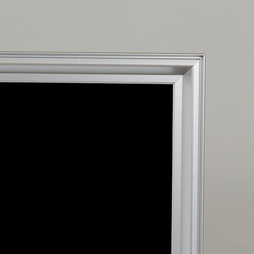 法人限定  黒板 幅910×高さ610mm 壁掛け スチール ブラックボード 掲示板 看板 チョーク マグネット メモ オフィス 会議室 学校 シンプル おしゃれ MEB23の画像