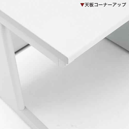 法人限定  オフィスデスク 平机 幅1400mm ワークデスク パソコンデスク 事務机 学習机 スチールデスク 引き出し付き オフィス シンプル おしゃれ FTH-1400Wの画像
