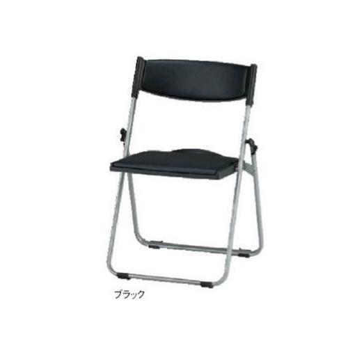 取寄商品 法人限定 パイプ椅子 アルミ脚背座パッド付タイプ ビニールレザー張り 折り畳みチェア 折りたたみ椅子 スタッキングチェア チェア 椅子 NFA-750