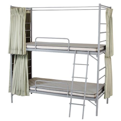 法人限定 2段ベッド カーテン付 寝室 睡眠 簡易 シングル 二段ベッド ふとん 家具 インテリア シンプル スチールベッド シンプル 組立式 Ebd B2s 2y Kebd B2s Lookit オフィス家具 インテリア 通販 Yahoo ショッピング