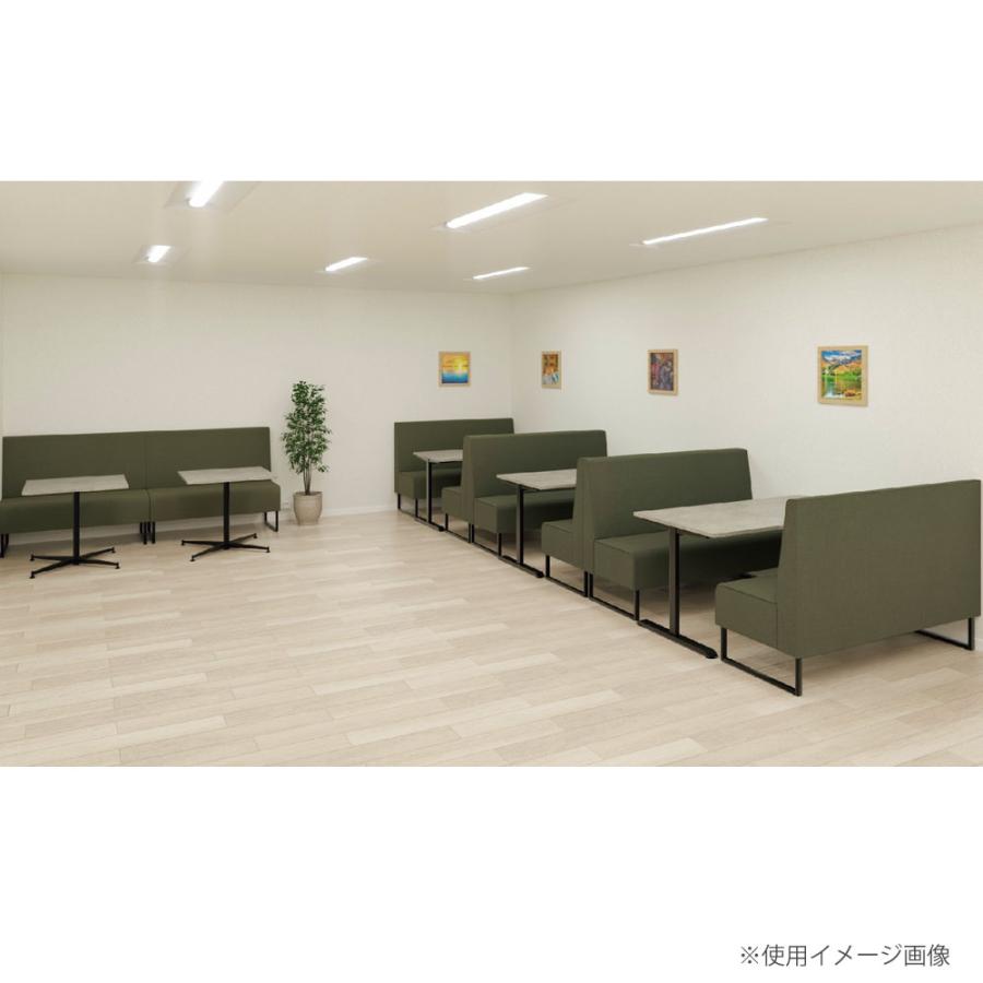 弘益 - 法人押さえる  ファーストブースソファ 隅っこ用 幅600粍 組みあわせるなめし革印字機 台輪印字機 アジャスター付 防炎 抗菌 PVC張り 隅っこ寝椅子 会社組織 日本製 FSF-CP-D