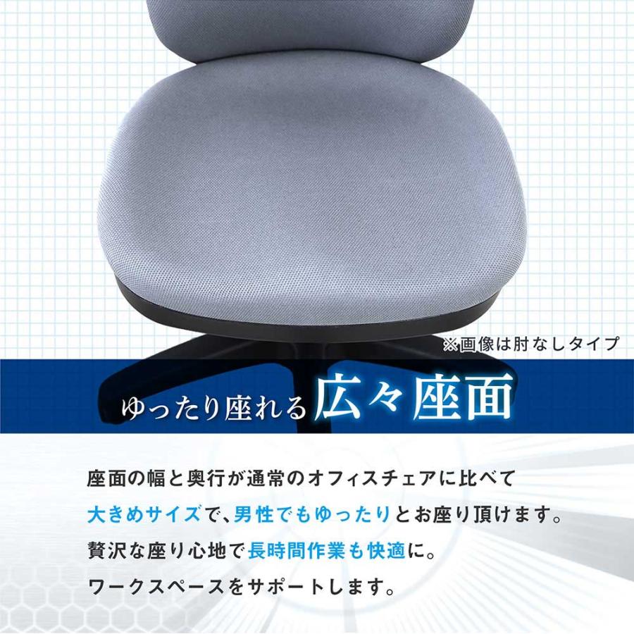 法人限定  デスク チェア セット 片袖机 幅1400mm 3段袖 オフィスデスク ワークデスク パソコンデスク 白 オフィスチェア デスクチェア 腰痛対策 LKD-147-S26の画像