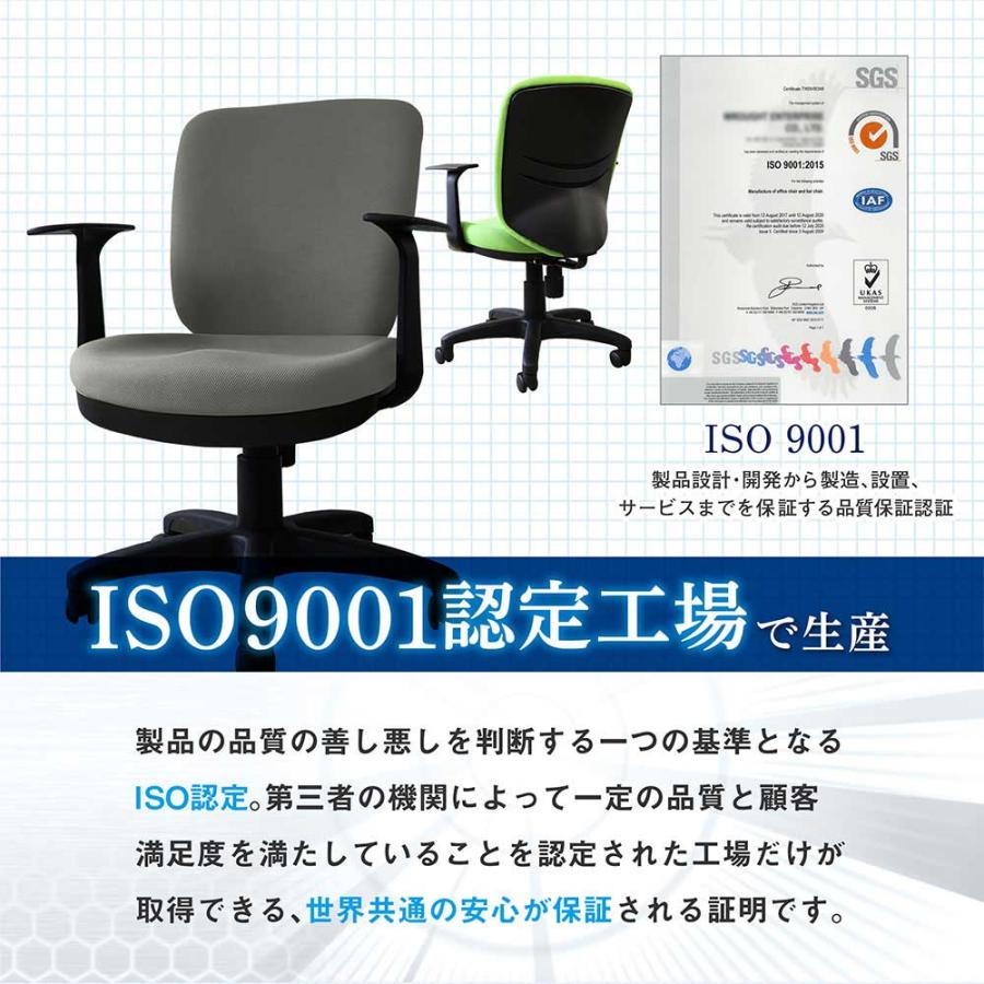 法人限定  デスク チェア セット 片袖机 幅1400mm 3段袖 オフィスデスク ワークデスク パソコンデスク 白 オフィスチェア デスクチェア 腰痛対策 LKD-147-S26の画像