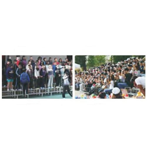 ひな段 24人用 1段5連 幅455×奥行40×高さ27cm 折りたたみ式 ひな壇