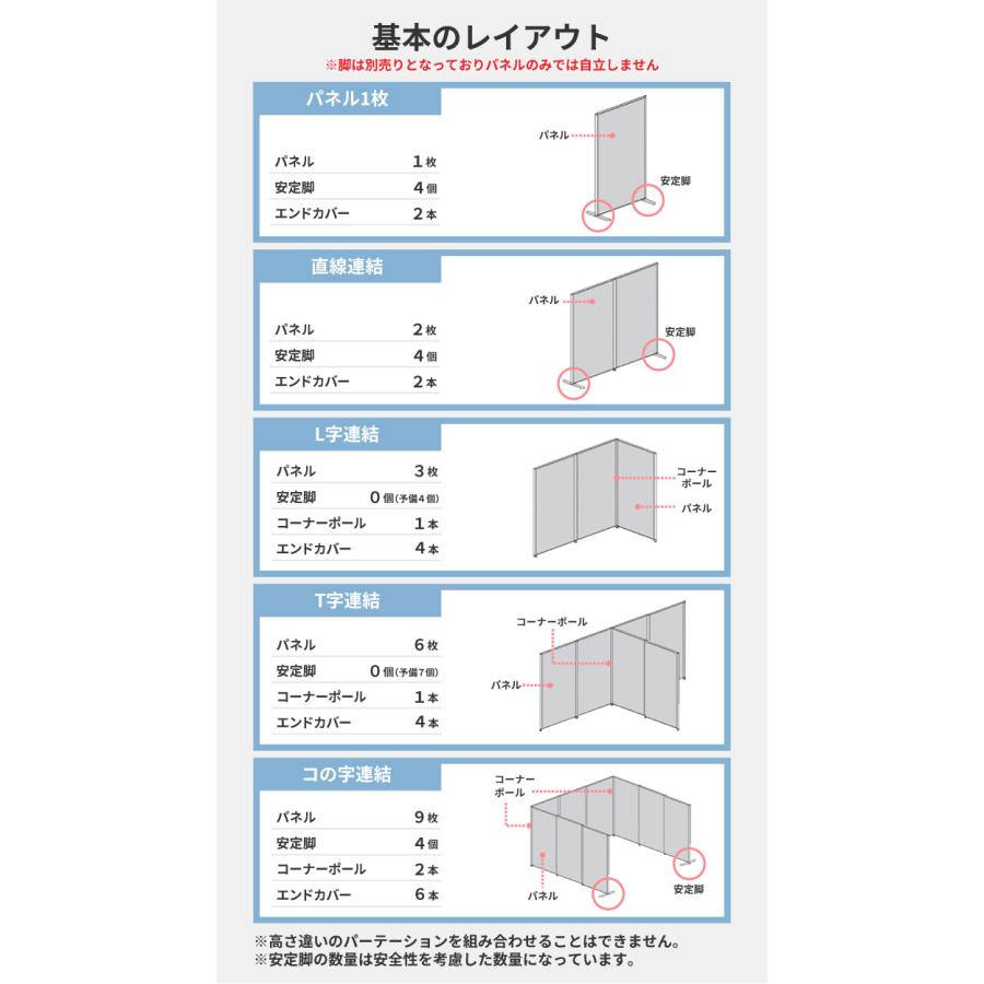 LOOKIT（ルキット） 法人限定 アクリルパーテーション 透明 アクリル
