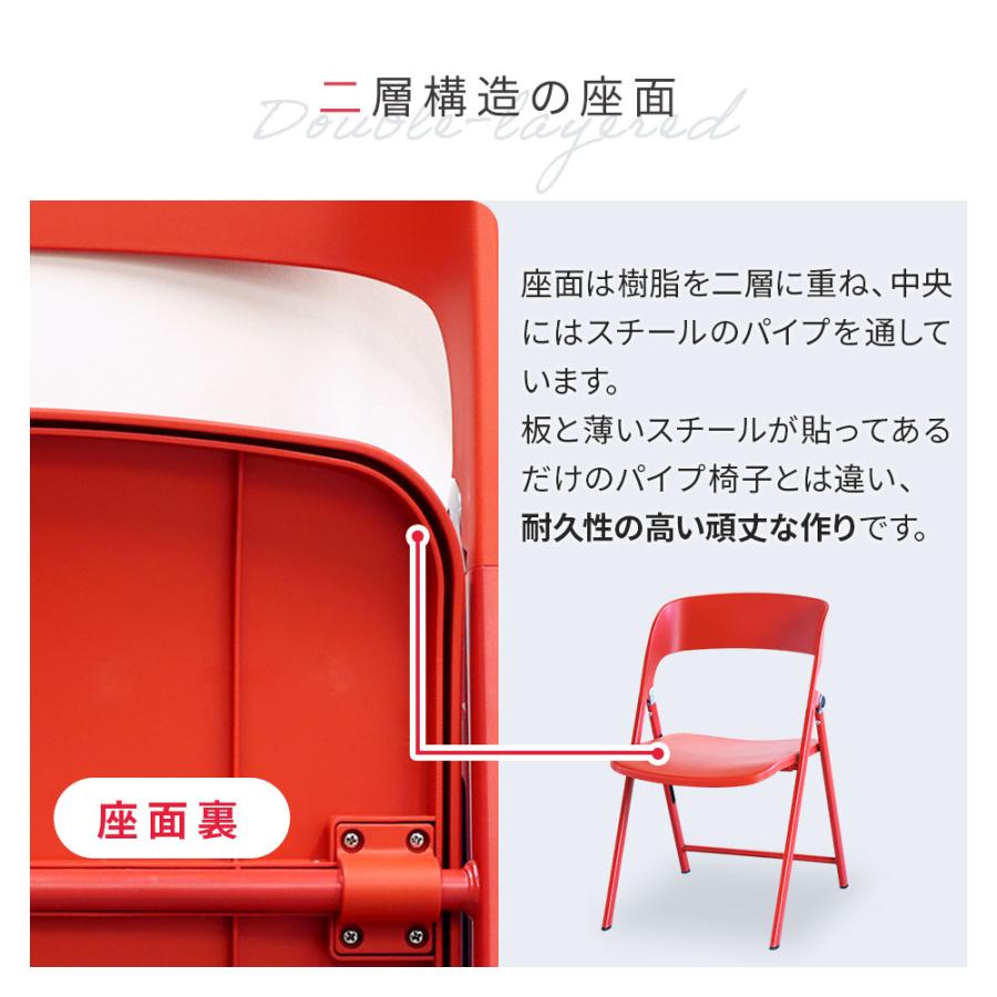 FD LOW + 2 折りたたみチェア 赤 FD LOW + 2 折りたたみチェア 赤 FD LOW + 2 折りたたみチェア 赤