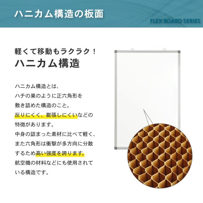 法人限定 ホワイトボード 壁掛け 無地 1800×900mm スチール 片面 縦横