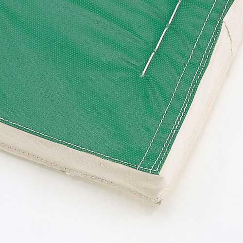 法人限定 体操マット 滑り止め付き 5cm厚 9号帆布 120×300×5cm 合成スポンジマット 体育マット エバーマット トーエイライト クッション T2471 T-2471の画像