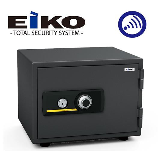 エーコー（EIKO） 耐火金庫 ダイヤル式 シリンダー式 アラーム付き