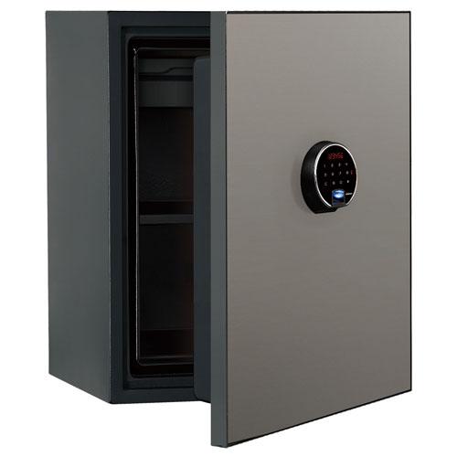 4月末まで20％OFF  金庫 耐火金庫 64L タッチパネル 指紋認証 家庭用 デザイン金庫 防犯金庫 60分耐火 BEYOND ビヨンド ディプロマット シック BY700の画像