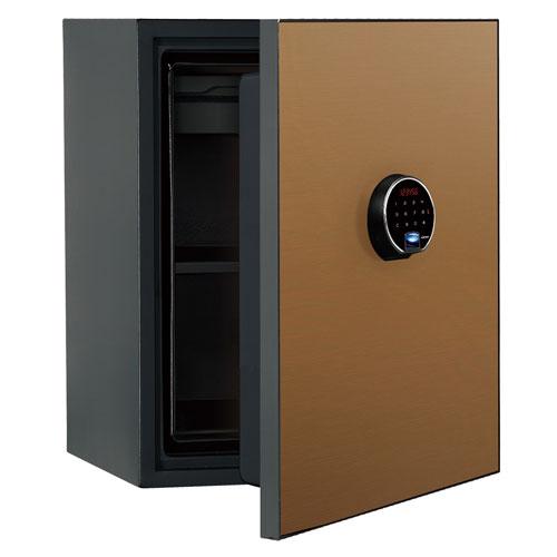 4月末まで20％OFF  金庫 耐火金庫 64L タッチパネル 指紋認証 家庭用 デザイン金庫 防犯金庫 60分耐火 BEYOND ビヨンド ディプロマット シック BY700の画像