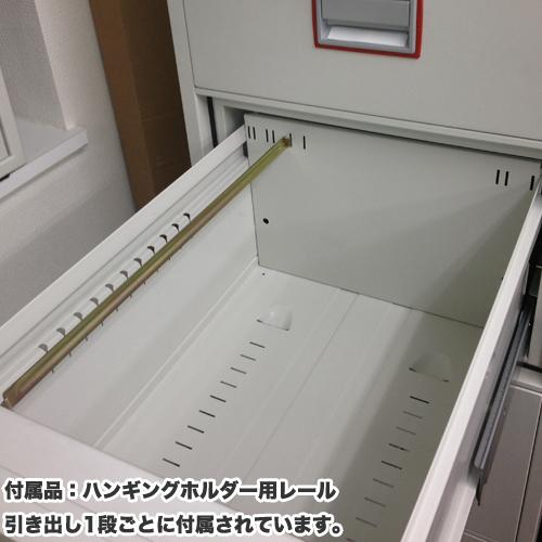 7％OFFクーポン配布中 耐火 ファイリングキャビネット テンキー 3段 耐火金庫 A4 金庫 書類収納 スチールキャビネット 耐火キャビネット Diplomat DFC3000R3の画像