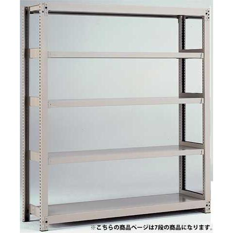 春夏新色 スチールラック 幅1 奥行75 高さ240cm 7段 300kg 段 中軽量ラック 業務用 収納棚 オープンラック スチール棚 スチールシェルフ メタルラック 3mh 8475 7 豪華 Area Com Gt