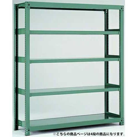 スチールラック 幅150×奥行60×高さ120cm 4段 500kg/段 中量ラック 業務
