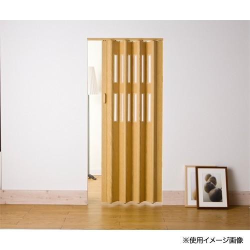 パネルドア 窓付き 幅99 高さ174cm 送料無料 間仕切り アコーディアンドア じゃばら 仕切り 扉 目隠し ドア モダン おしゃれ クレア L 3y 44 L Lookit オフィス家具 インテリア 通販 Yahoo ショッピング
