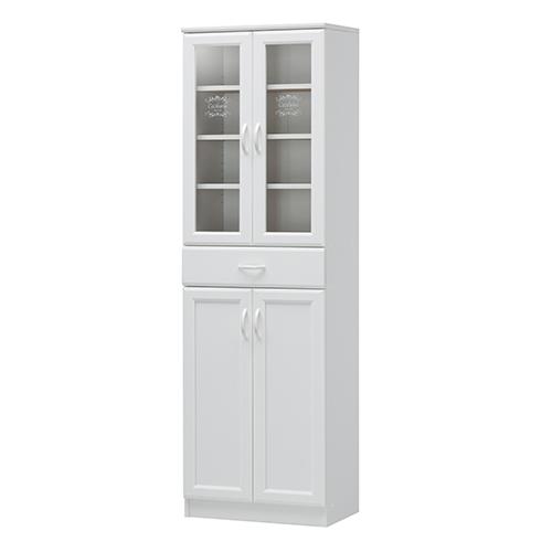 キッチンボード 食器棚 カップボード 棚付き 開き戸 北欧 かわいい キッチン キャビネット 収納 ガラス 戸棚 キッチンキャビネット 送料無料 Cec 1855dgh F Texascashandpawn Com