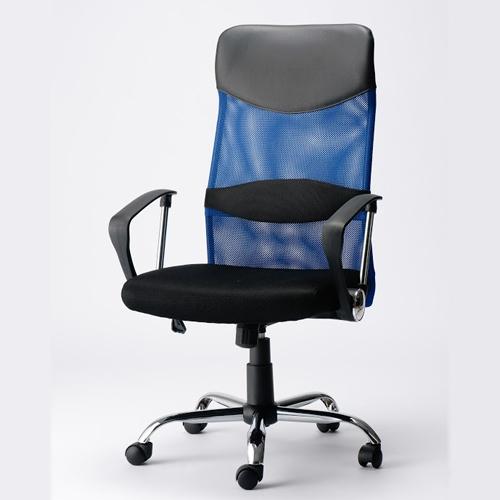 法人送料無料  オフィスチェア デスクチェア メッシュチェア 腰当て 肘付き チェア 椅子 ブラック ブルー パソコンチェア 腰痛対策 PCチェア 事務椅子 VST-1M｜lookit｜07