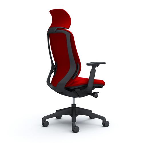 シルフィー チェア オカムラ オフィスチェア 高機能チェア ワークチェア PCチェア オフィス家具 ヘッドレスト付 SOHO 岡村製作所 シンプル 日本製 国産 C68CXRの画像