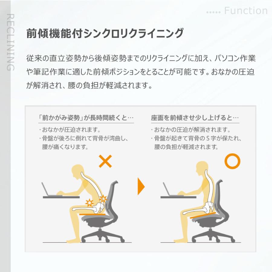 シルフィー チェア オカムラ オフィスチェア 岡村製作所 パソコンチェア メッシュチェア キャスターチェア オフィス家具 アームレスト シンプル 日本製 C68CXW_7