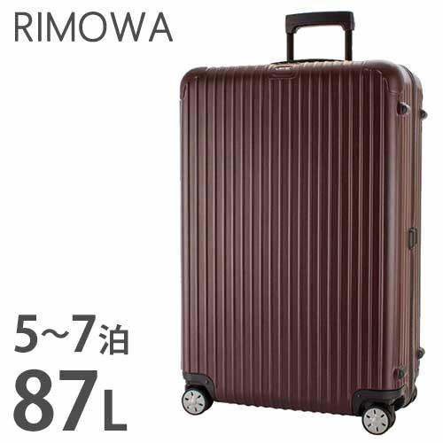 祝開店!大放出セール開催中 スーツケース RIMOWA リモワ キャリーバッグ サルサ Salsa マルチホイール ハードタイプ 軽量 頑丈 大容量 87L 長期旅行 海外 出張 軽い キャリー 810.73.14.4, 住宅資材センター 5ad815a5