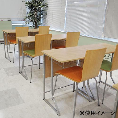 法人送料無料 学習机セット デスク 机 椅子 イス スタッキングチェア パソコンデスク おしゃれ コンパクト シンプル ラック 省スペース YTH-14246S_10